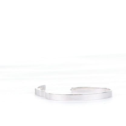 Hermes 18K White Gold Diamond PM Kelly Pave Bracelet SH 4 of 5