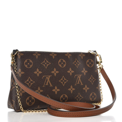 Louis Vuitton Monogram Pallas Clutch Black 3 of 7