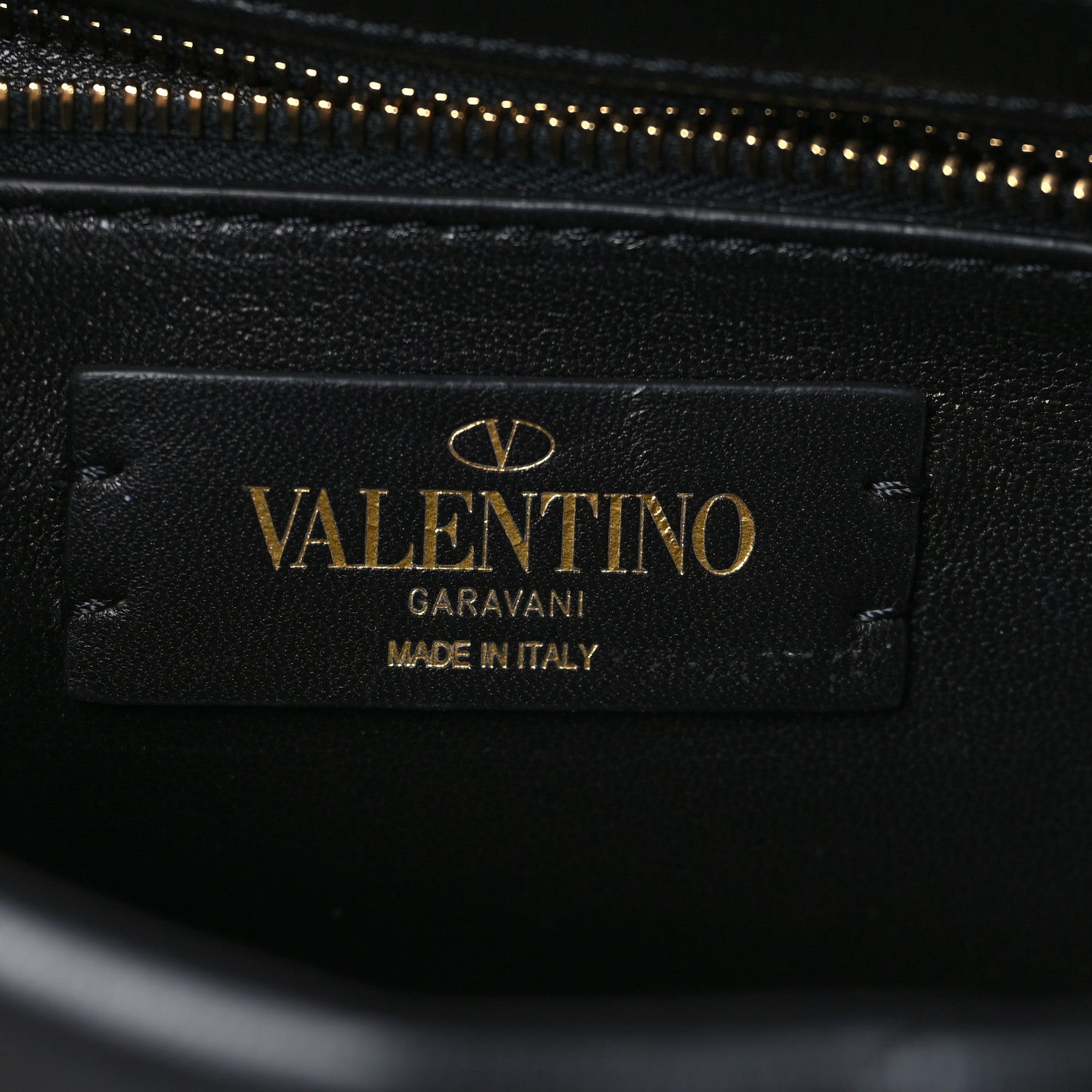 Valentino Garavani Nappa Medium Roman Stud Shoulder Bag Black 6 of 8