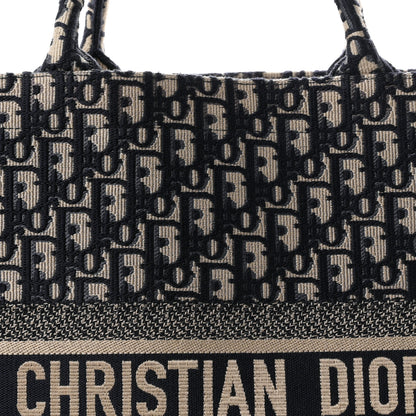 Christian Dior Oblique Large Book Tote Blue Multicolor 14 of 19