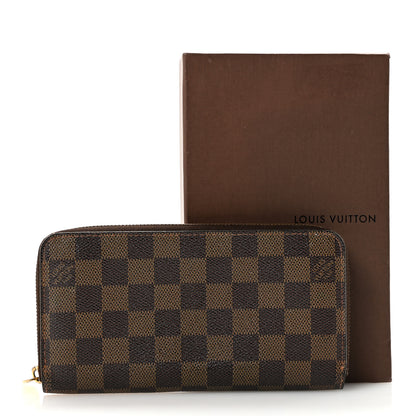 Louis Vuitton Damier Ebene Zippy Wallet 9 of 9