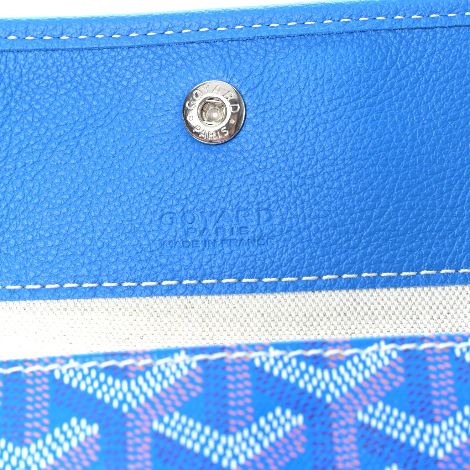 Goyard Goyardine Boheme Hobo Blue 7 of 9