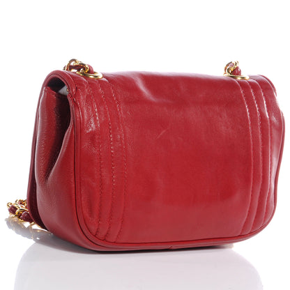 Chanel Lambskin Mini CC Timeless Flap Red 3 of 8
