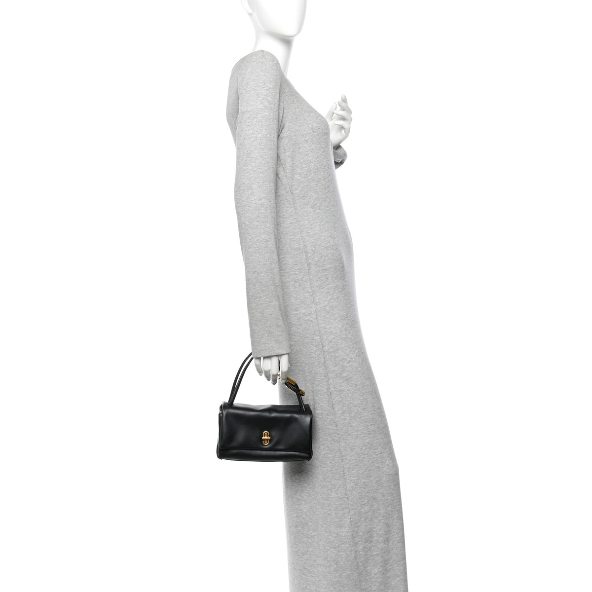 Marc Jacobs Calfskin Mini The Dual Bag Black 2 of 10