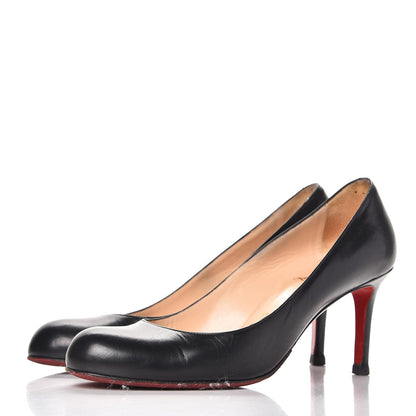 Christian Louboutin Kid Simple 85 Pumps 37 Black 3 of 12