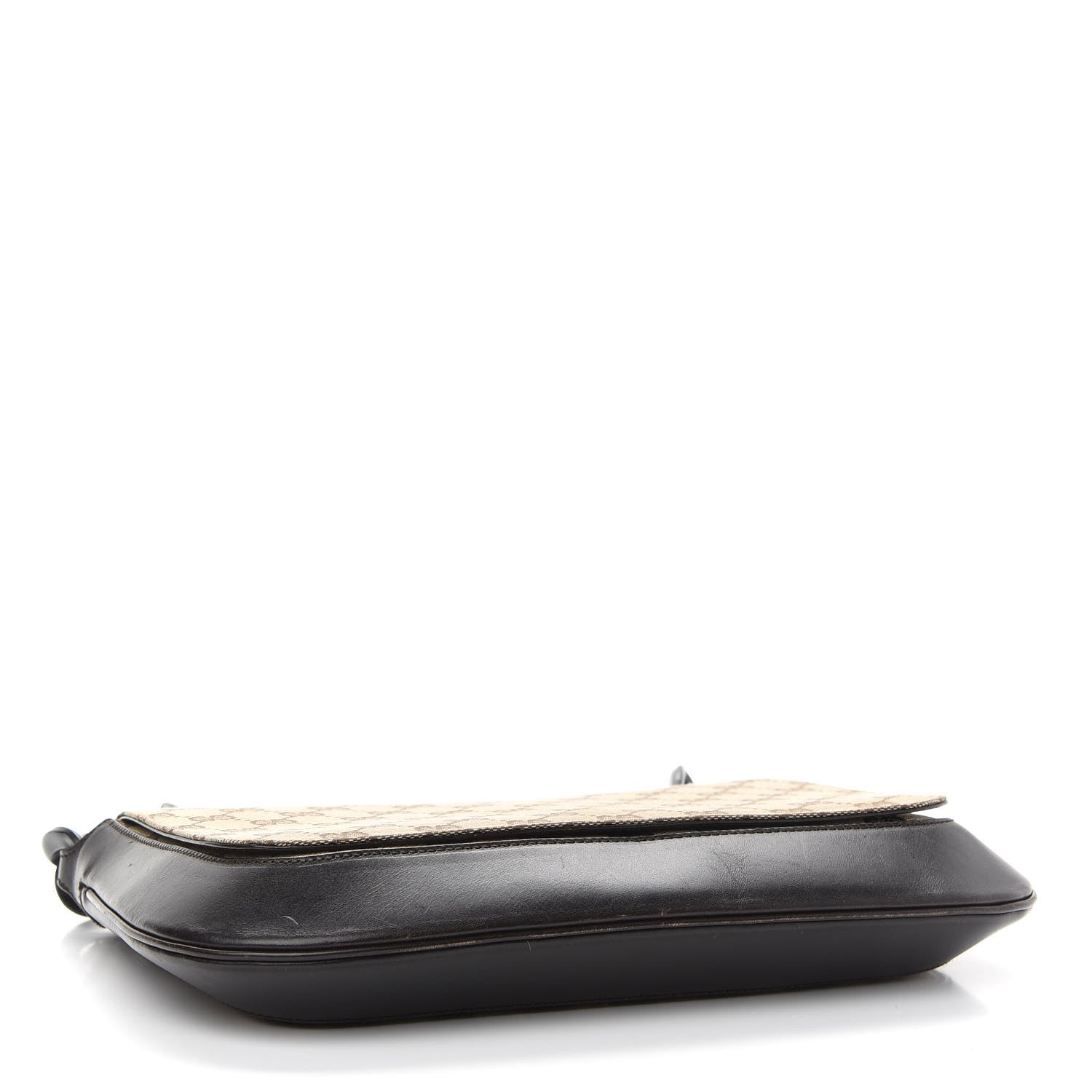 Gucci Monogram Wooden Chain Flap Brown 3 of 9