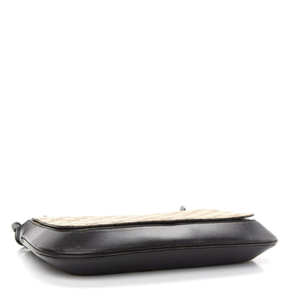 Gucci Monogram Wooden Chain Flap Brown 3 of 9