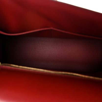 Hermes Box Kelly Sellier 32 Rouge H 5 of 14