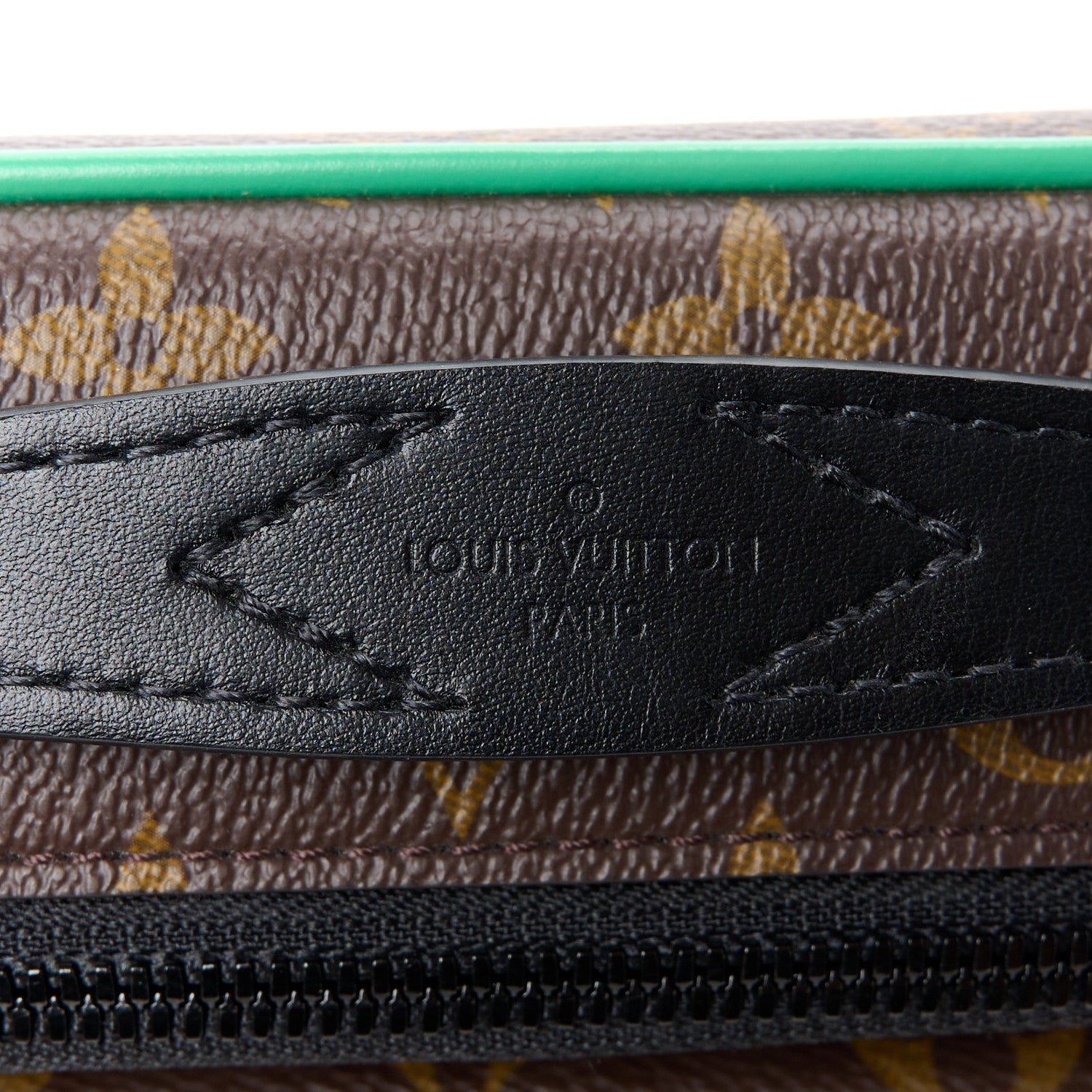 Louis Vuitton Monogram Macassar S Lock Messenger Minty Green 8 of 13