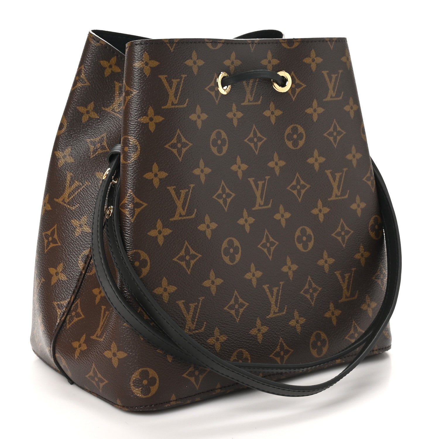 Louis Vuitton Monogram Neonoe MM Black 3 of 10