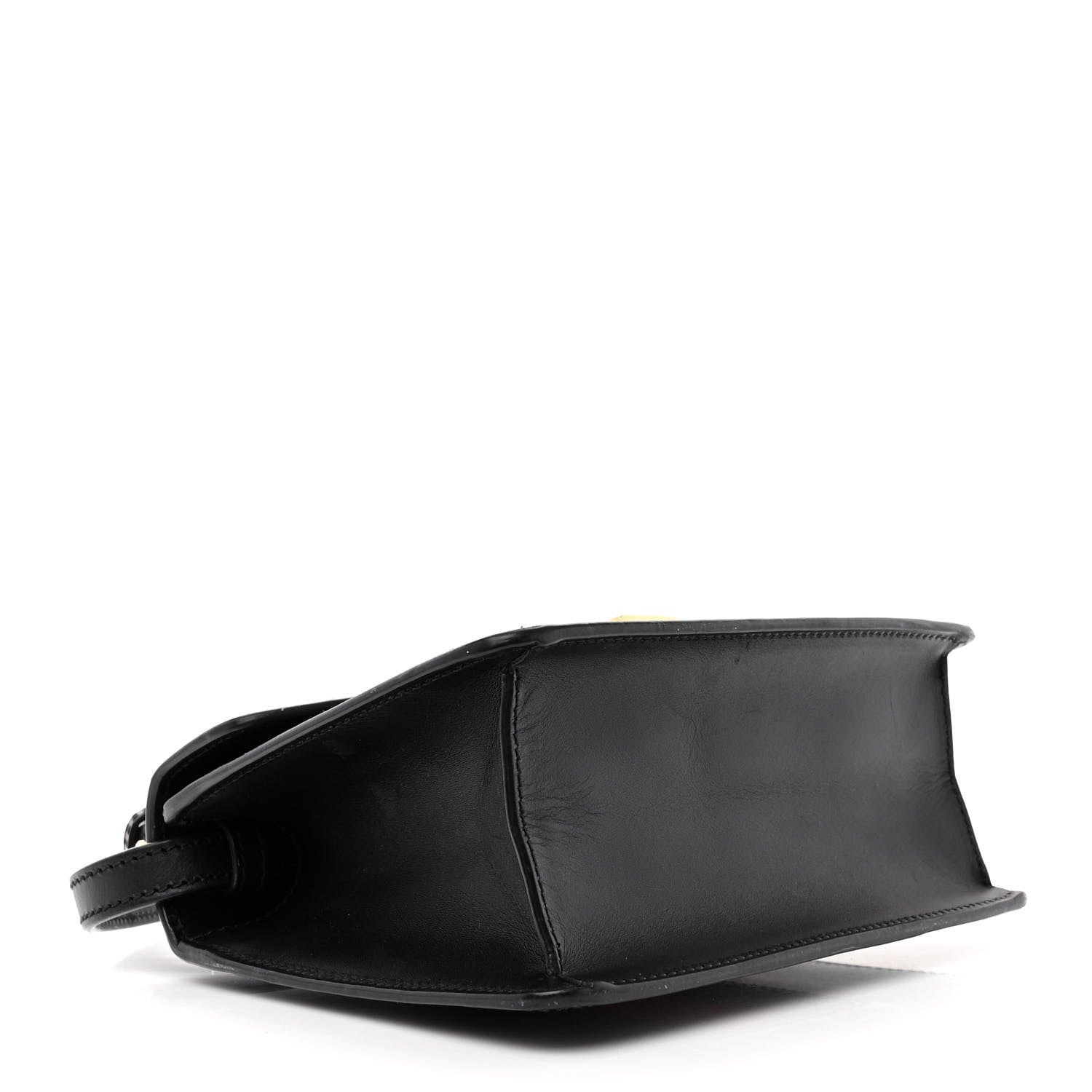 Gucci Calfskin Mini Sylvie Top Handle Bag Black 4 of 14
