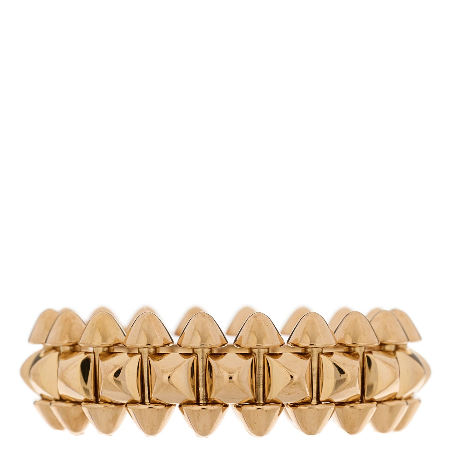 Cartier 18K Pink Gold SM Clash De Cartier Ring 46 3.75 1 of 5