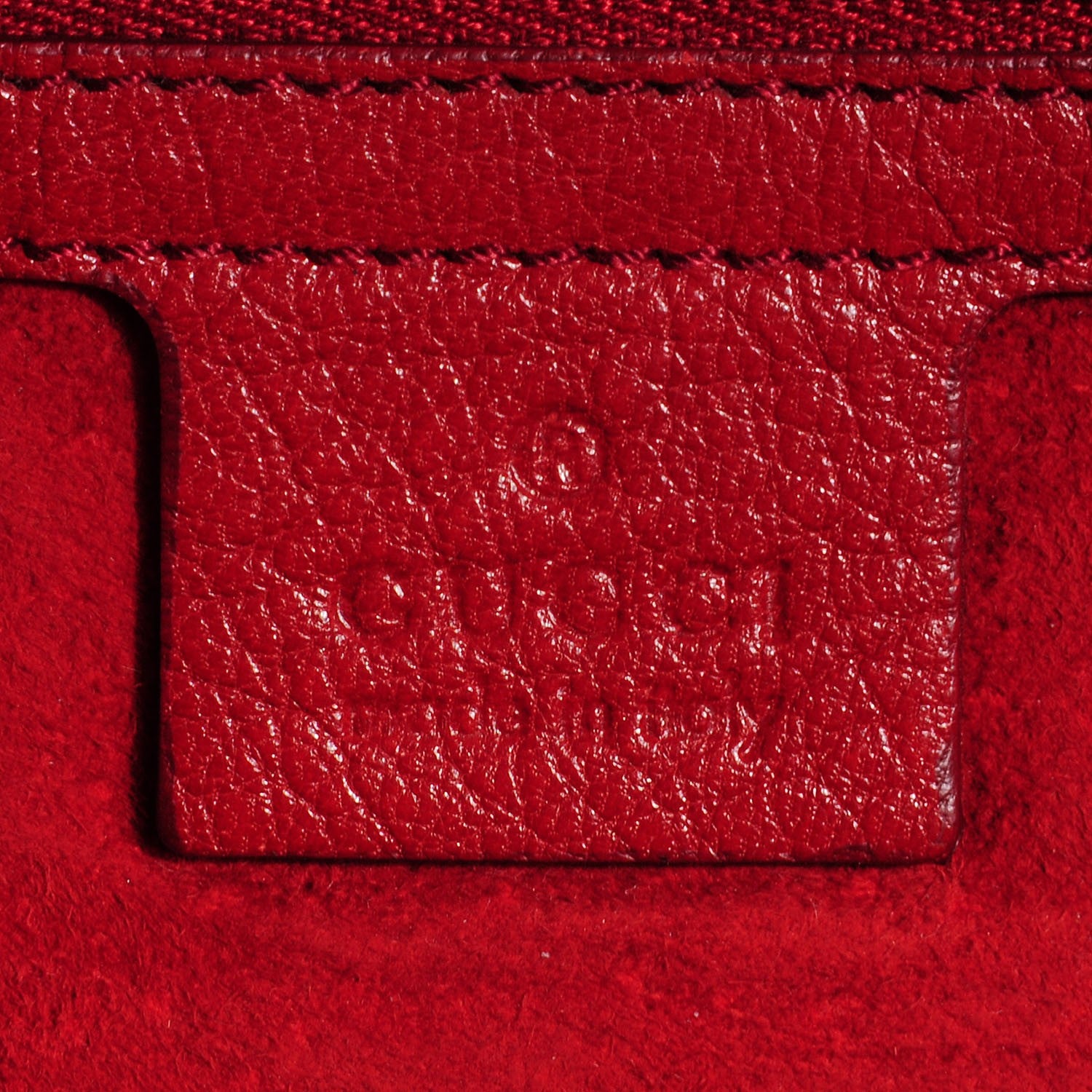 Gucci Leather Blondie Flap Red 6 of 7