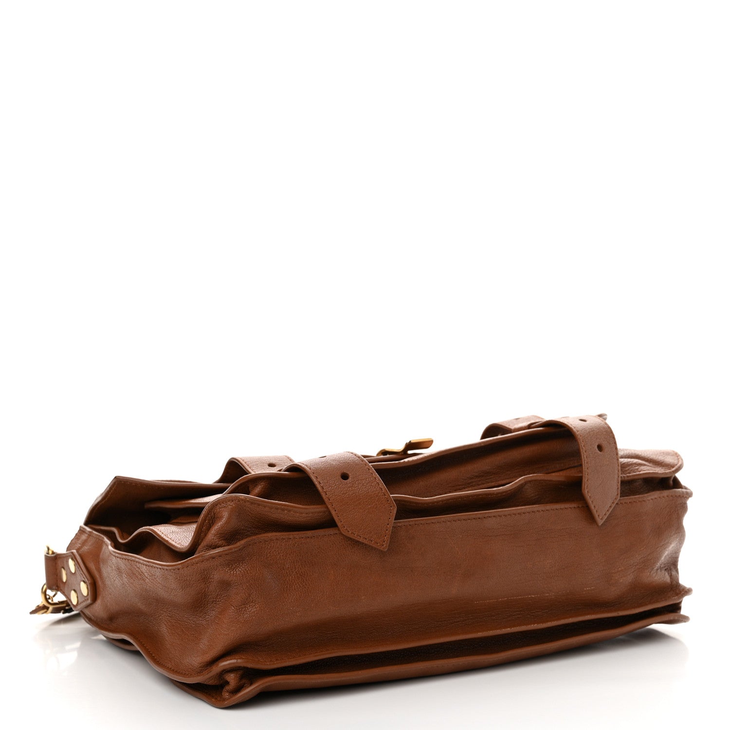 Proenza Schouler Lambskin Medium PS1 Satchel Saddle 4 of 14