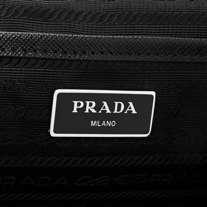 Prada Re-Nylon Saffiano Medium Backpack Black 7 of 9