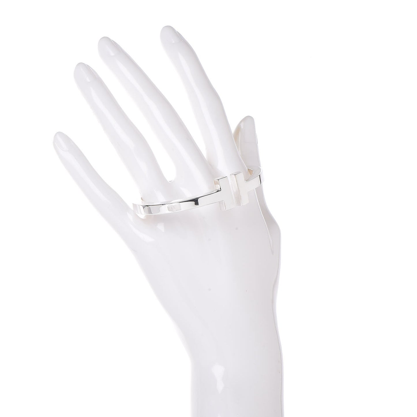 Sterling Silver T Square Bracelet