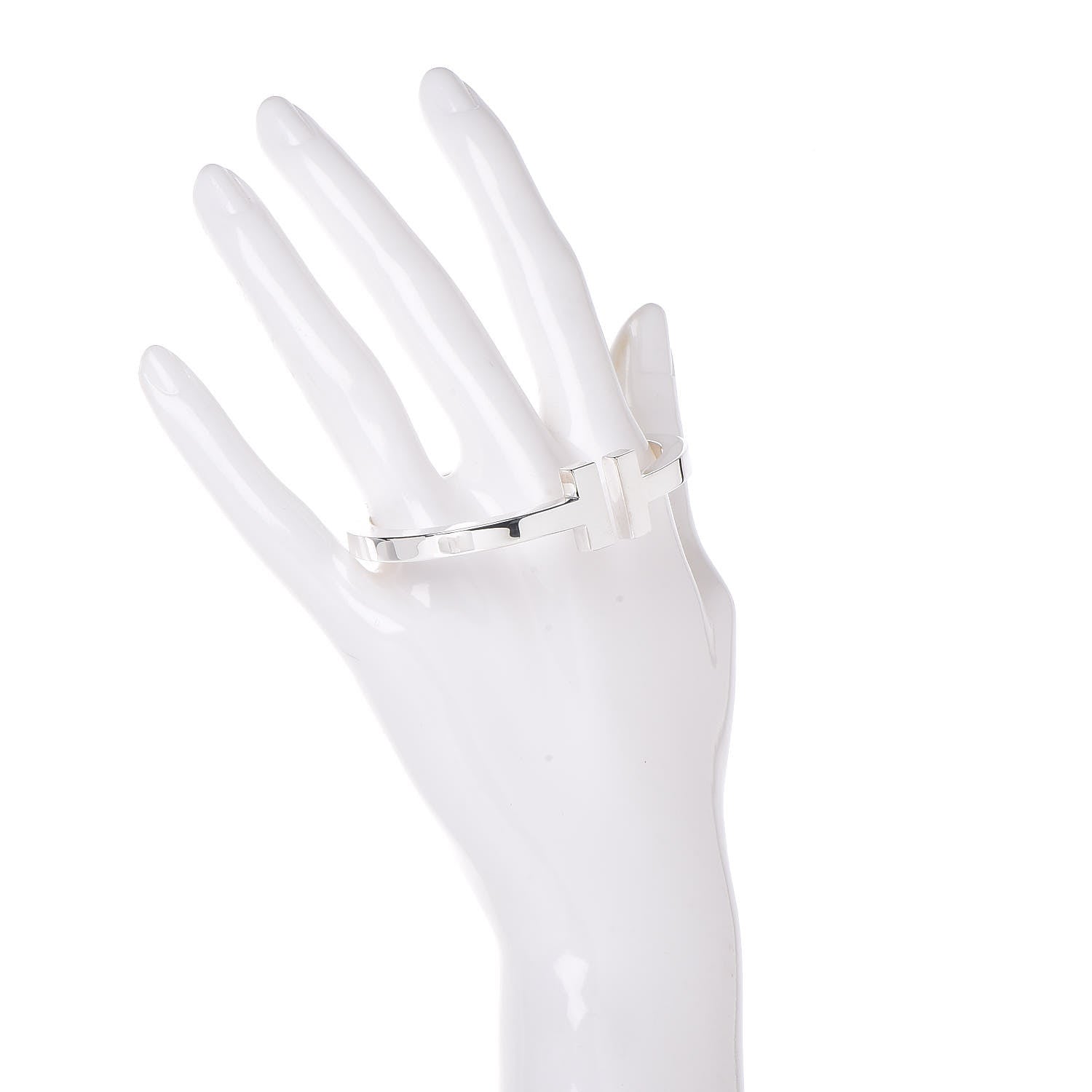 Tiffany Sterling Silver T Square Bracelet 2 of 4