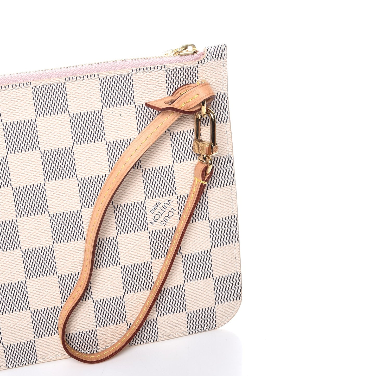 Damier Azur Neverfull MM GM Pochette Rose Ballerine