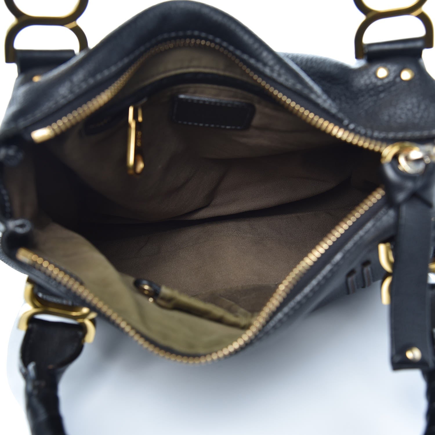 Chloe Calfskin Medium Marcie Satchel Black 5 of 10