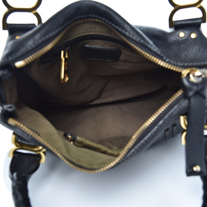 Chloe Calfskin Medium Marcie Satchel Black 5 of 10
