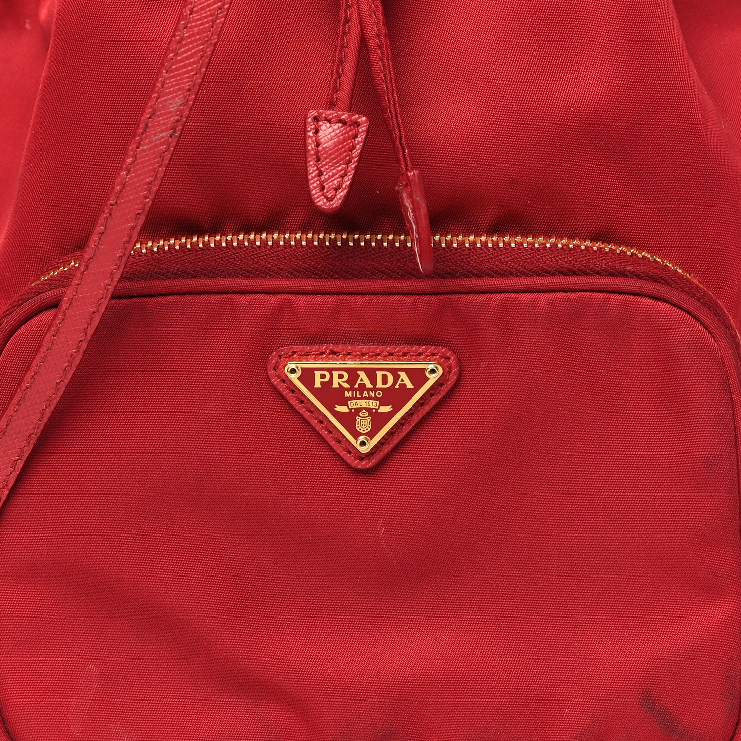 Prada Nylon Vela Saffiano Mini Bucket Crossbody Bag 1775820