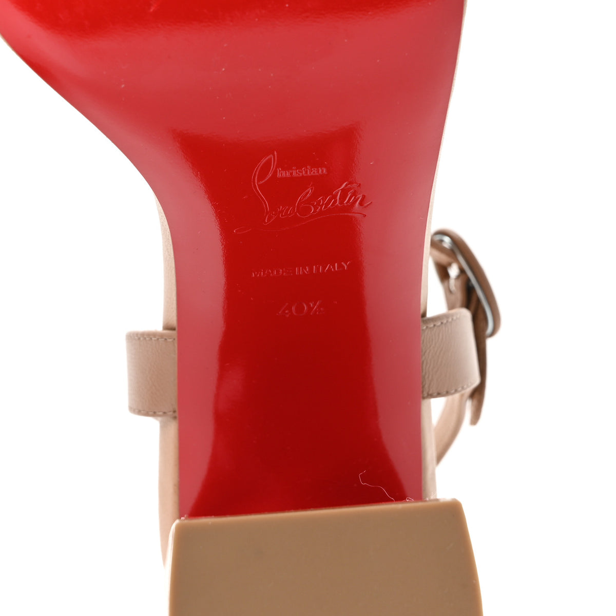 Nappa Miss Jane 85 Sandal 40.5 Blush