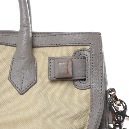 Balenciaga Canvas Chevre Lune MM Cream Grey 13 of 28