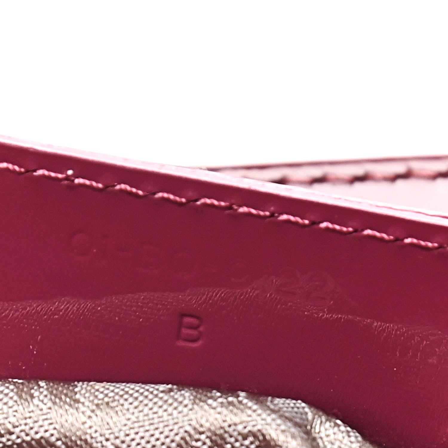 Christian Dior Patent Cannage Medium Lady Dior Dark Pink 7 of 15