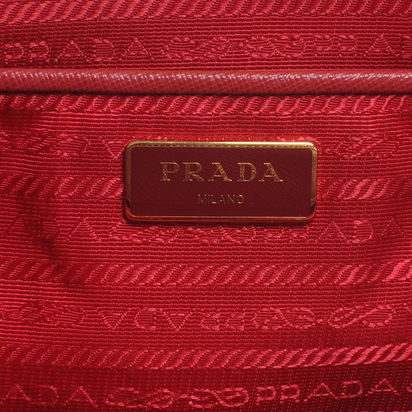 Saffiano Lux Tote Fuoco