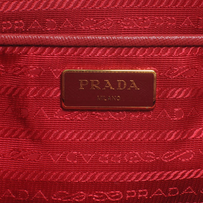 Prada Saffiano Lux Tote Fuoco 7 of 9