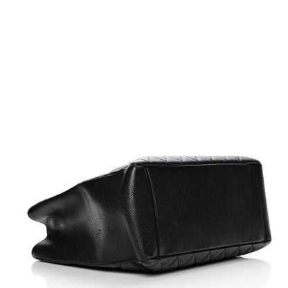 Chanel Caviar Quilted Grand Shopping Tote GST Black 4 of 12