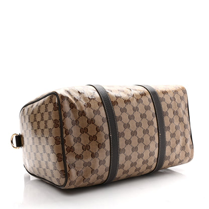 Gucci Crystal Monogram Medium Joy Boston Dark Brown 4 of 9