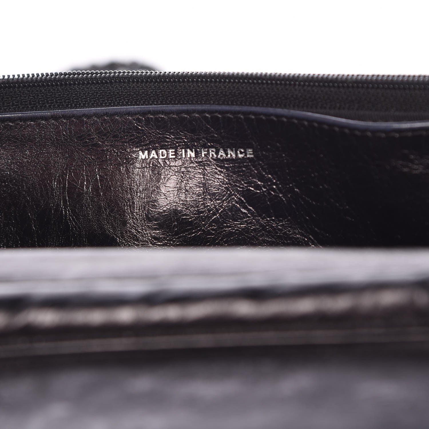 Chanel Aged Calfskin Quilted Reissue Wallet On Chain WOC So Black 7 of 9