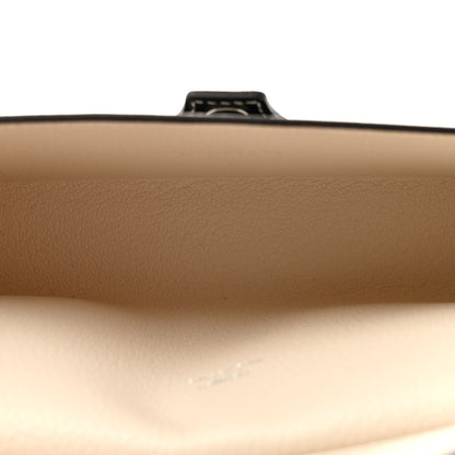Hermes Chevre Mysore In-The-Loop Wink Glasses Case Nata Black Quebracho Menthe 5 of 10
