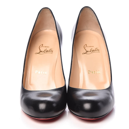 Christian Louboutin Kid Simple 100 Pumps 37.5 Black 2 of 12