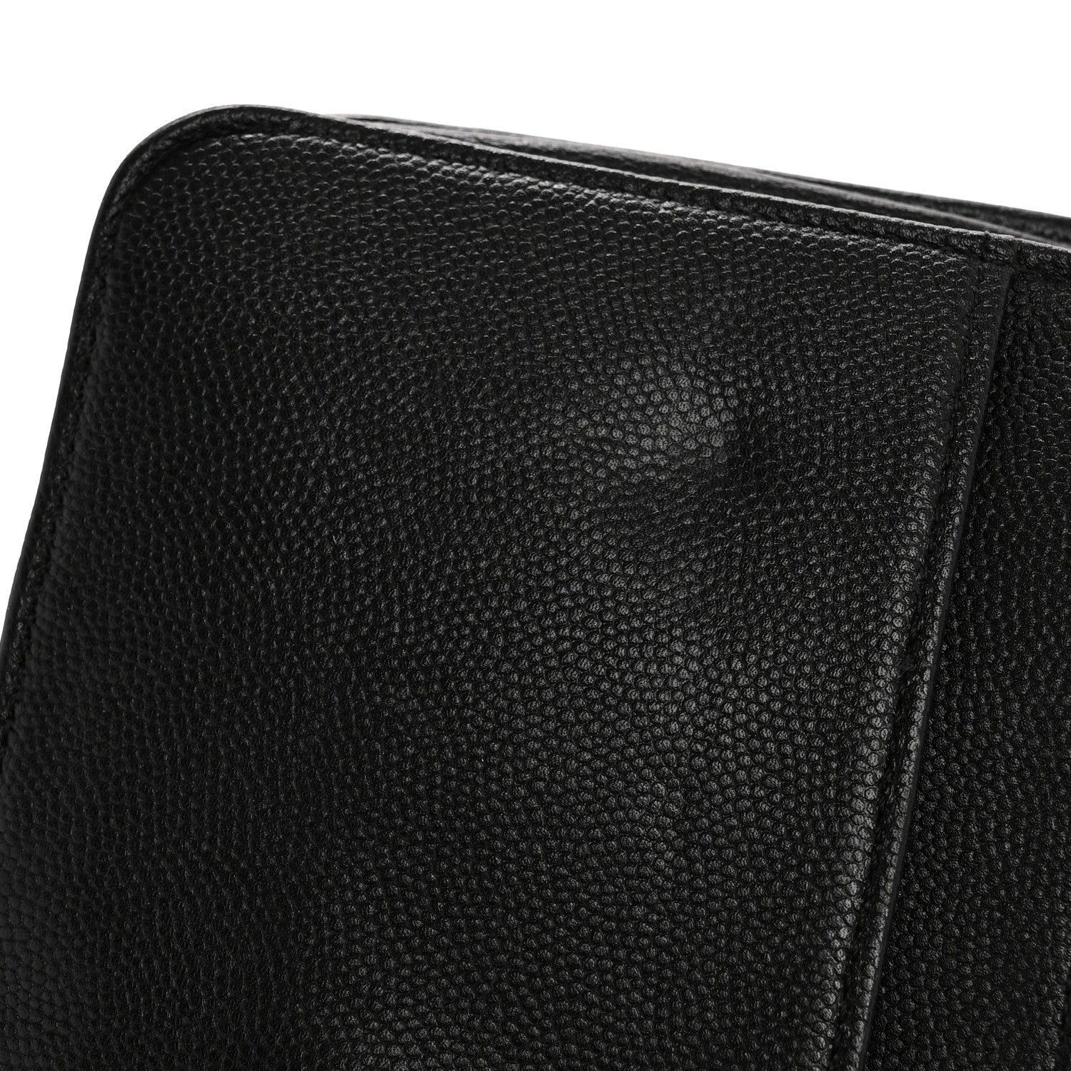 Chanel Caviar Sevruga Wallet on Chain WOC Black 13 of 13