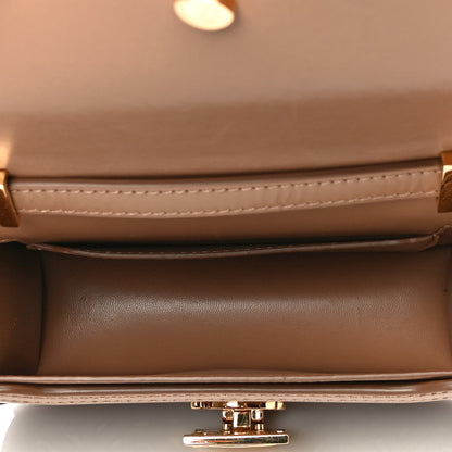 Burberry Calfskin Monogram Mini TB Bag Beige 5 of 16
