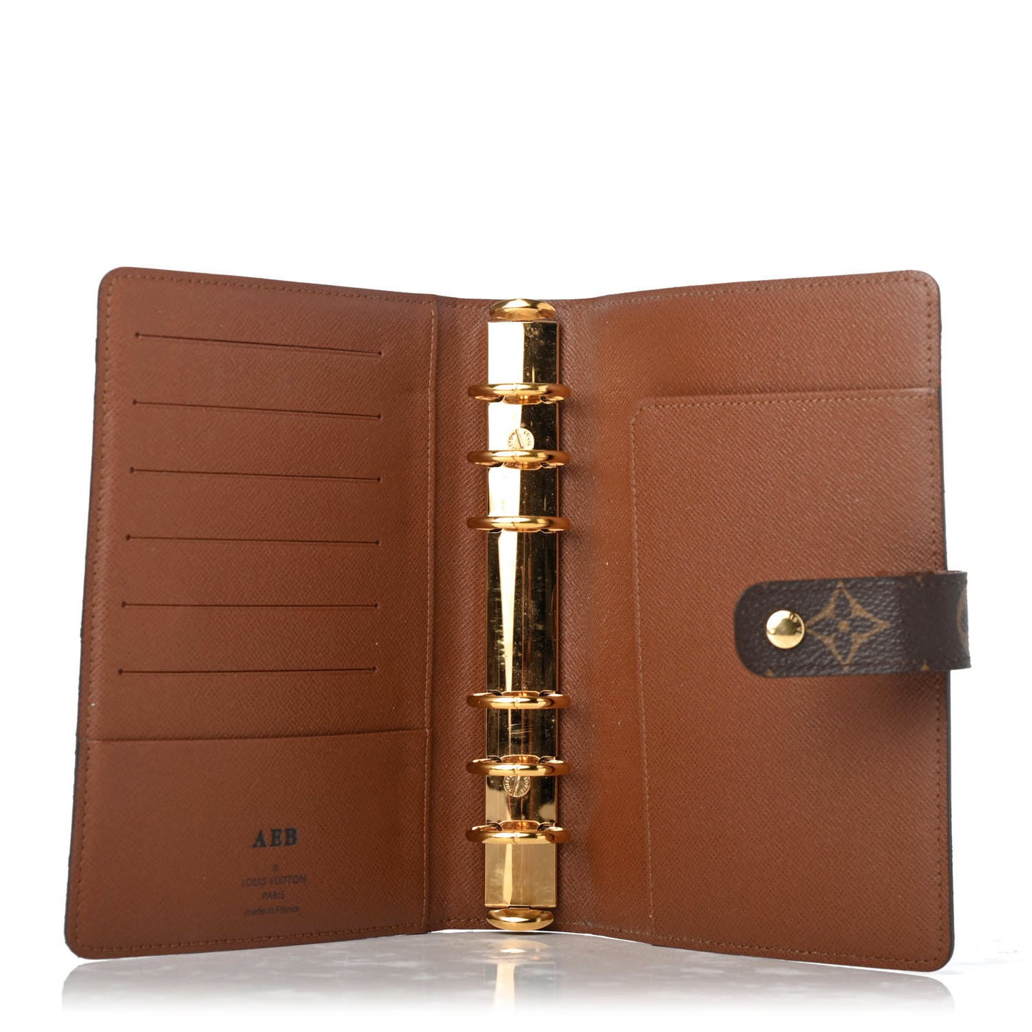 Monogram Medium Ring Agenda Cover