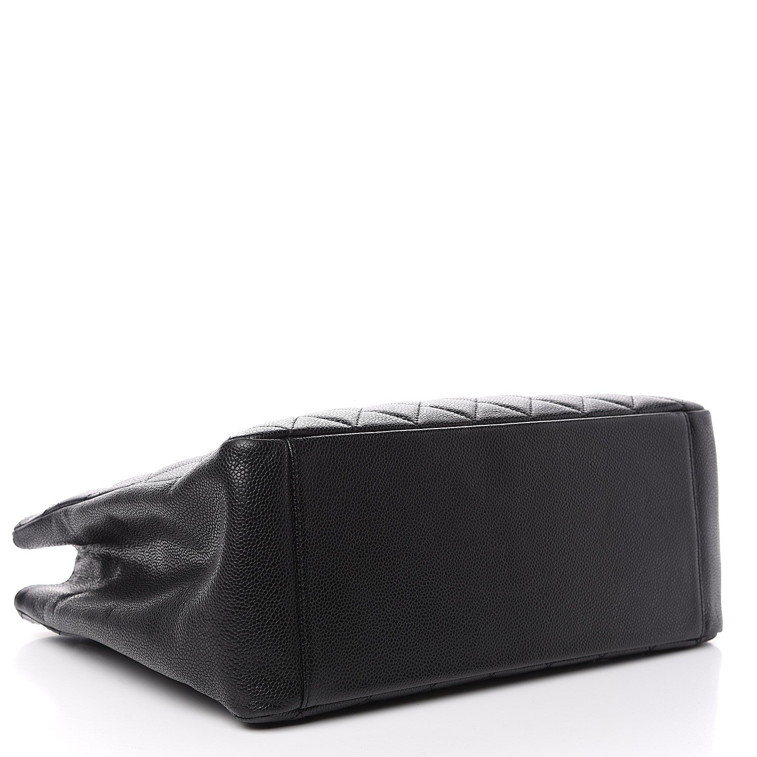 Chanel Caviar Quilted Grand Shopping Tote GST Black 3 of 9