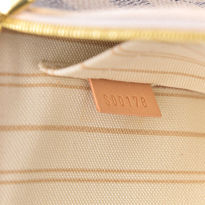 Louis Vuitton Damier Azur Neverfull MM GM Pochette 8 of 8