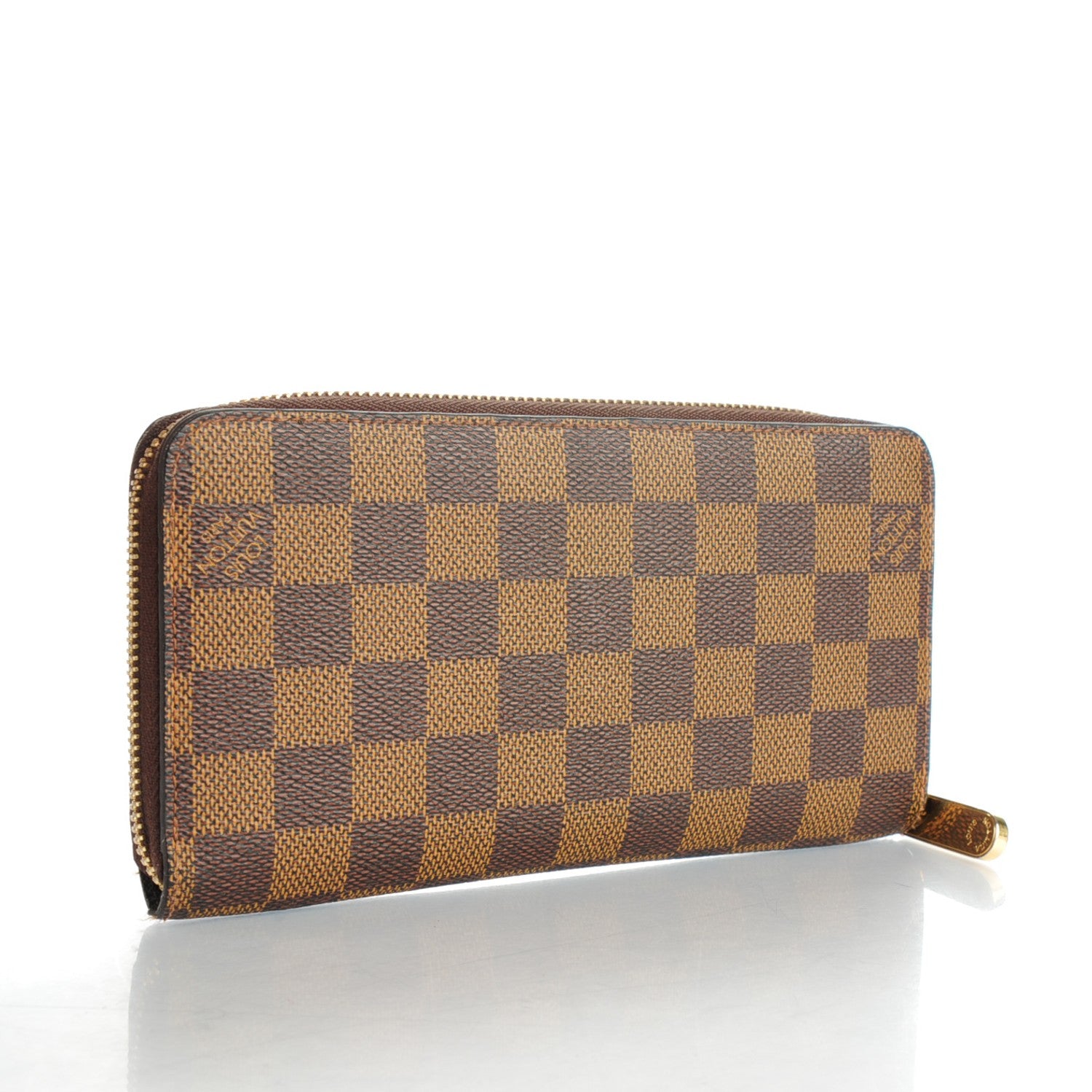 Louis Vuitton Damier Ebene Zippy Wallet 3 of 7