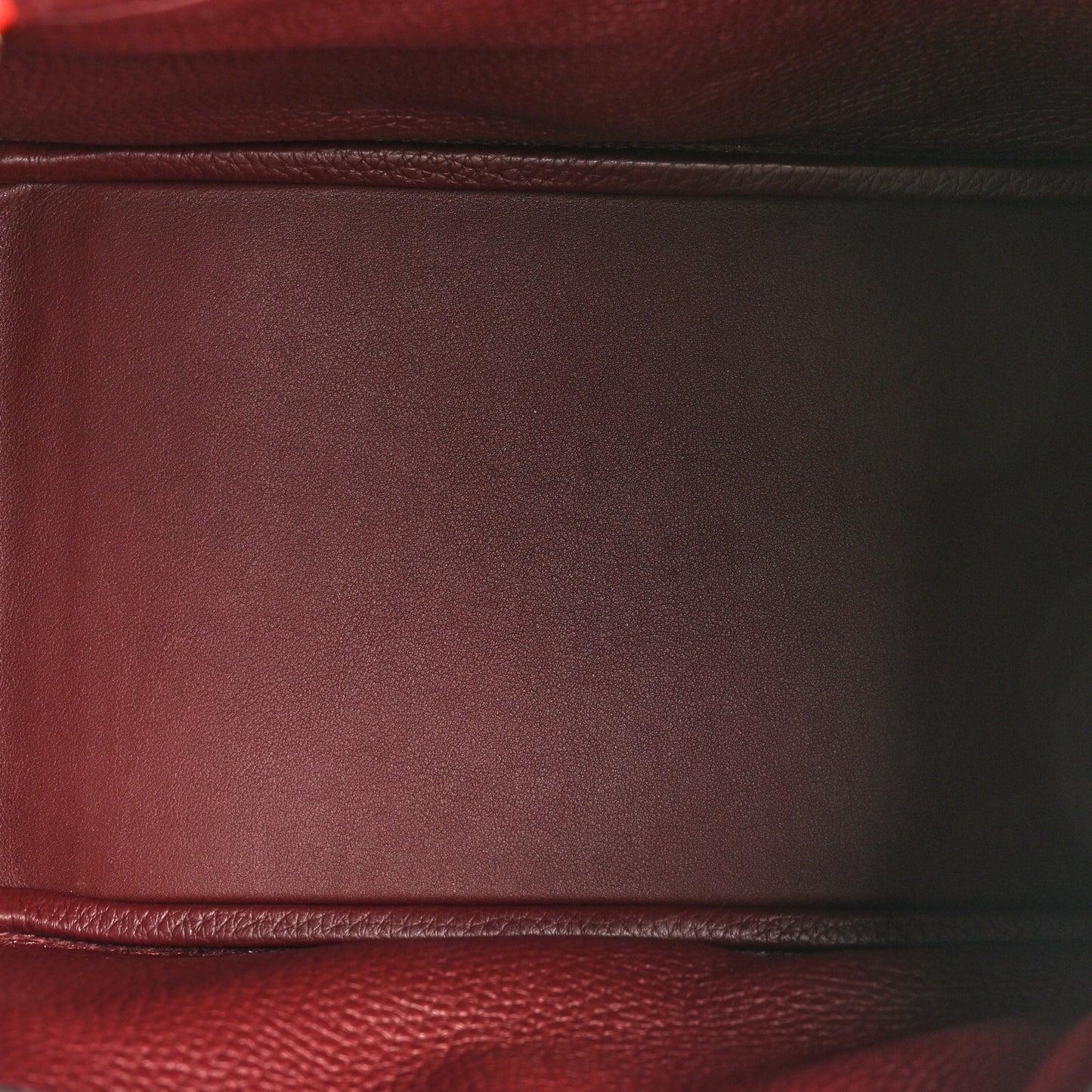 Taurillon Clemence Verso Lindy 30 Orange Poppy Bordeaux