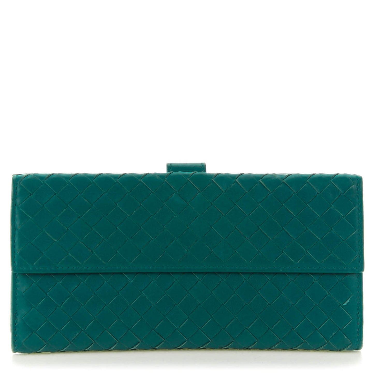 Nappa Intrecciato Continental Wallet Canard