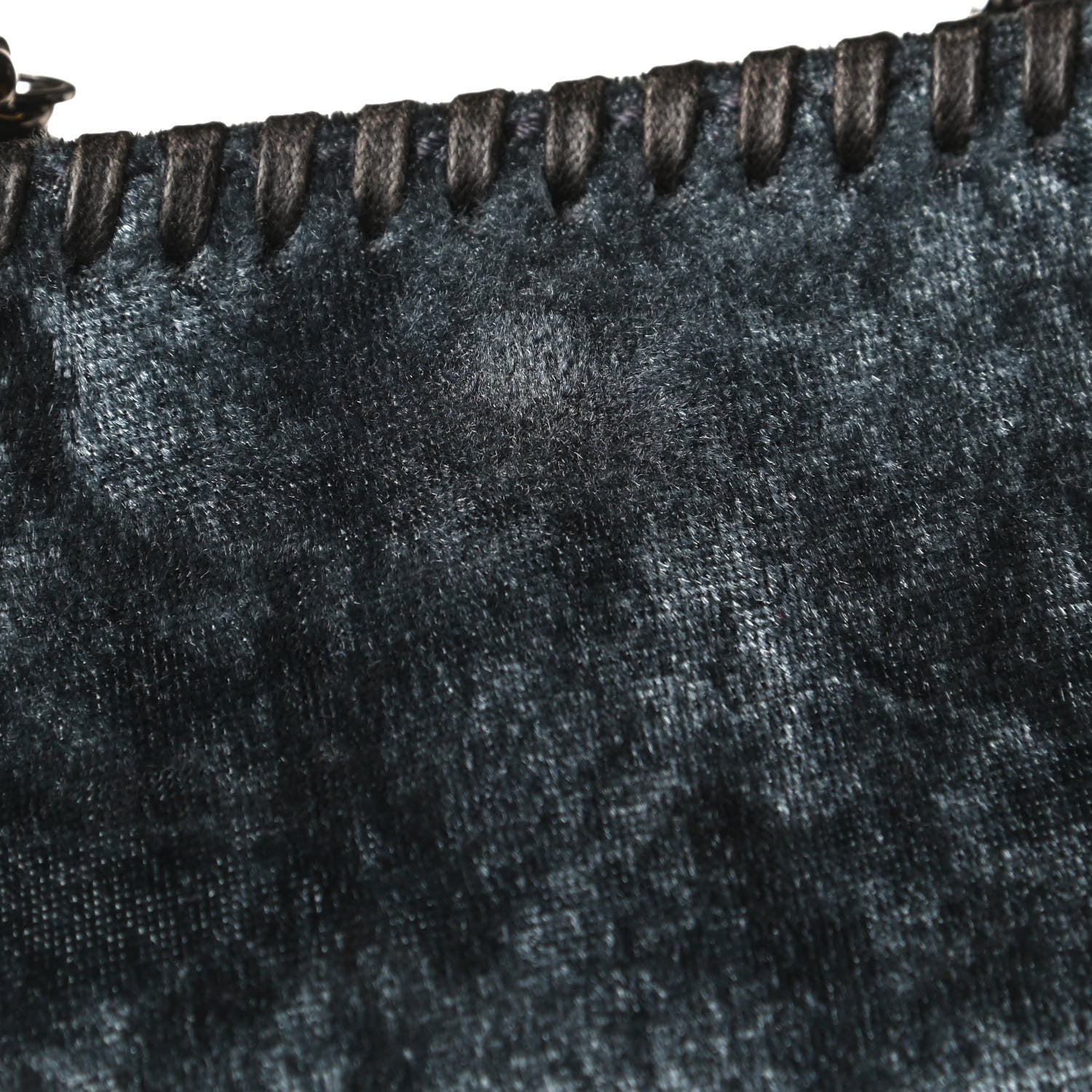Stella McCartney Crushed Velvet Tiny Falabella Tote Blue 13 of 13