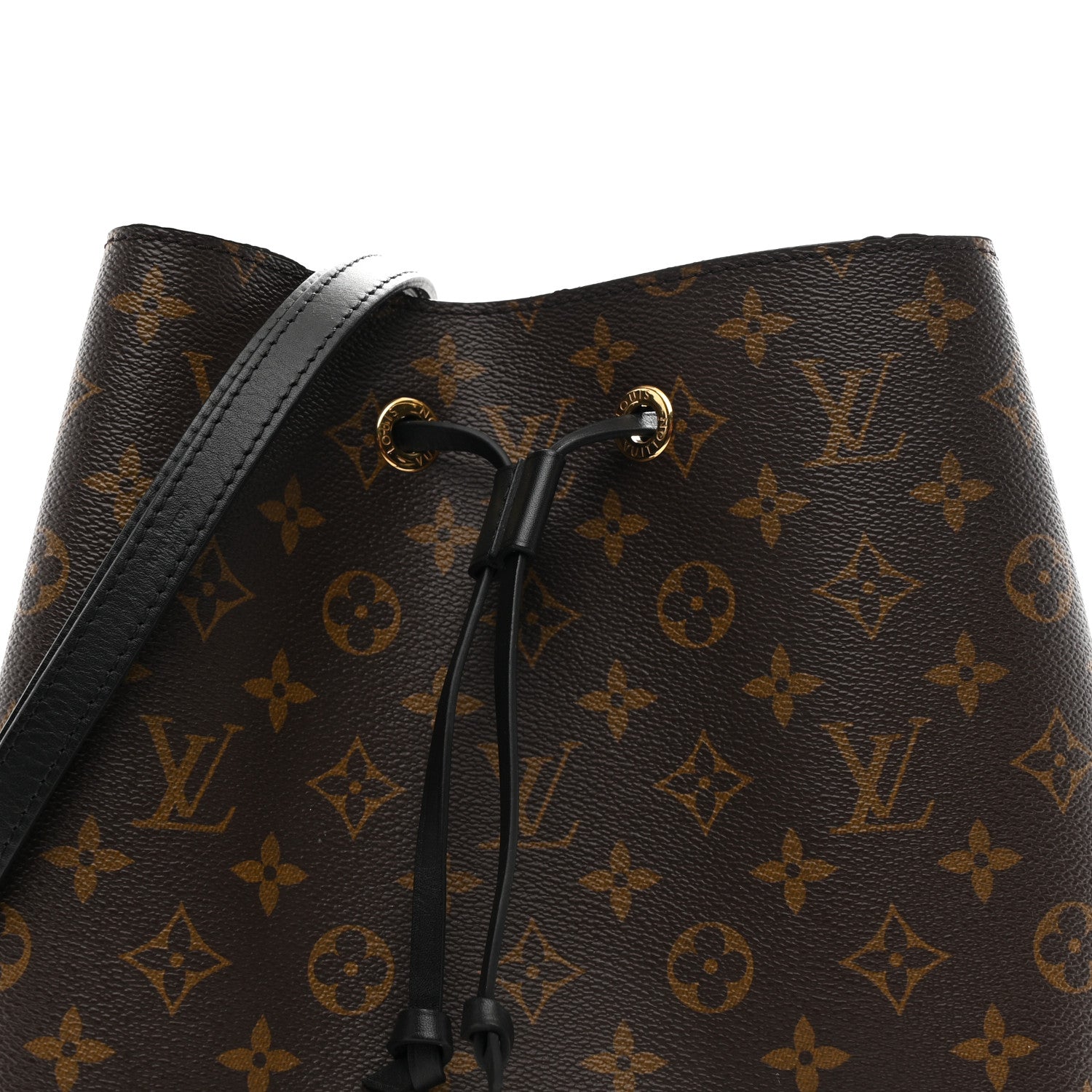 Louis Vuitton Monogram Neonoe MM Black 8 of 11