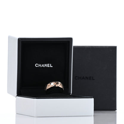Chanel 18K Beige Gold Small Coco Crush Ring 50 5.25 5 of 5