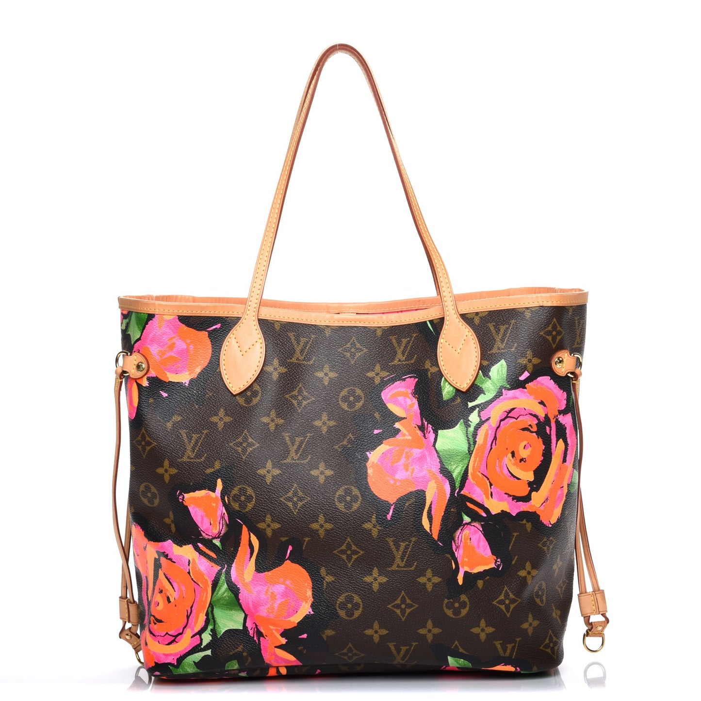 Monogram Roses Neverfull MM