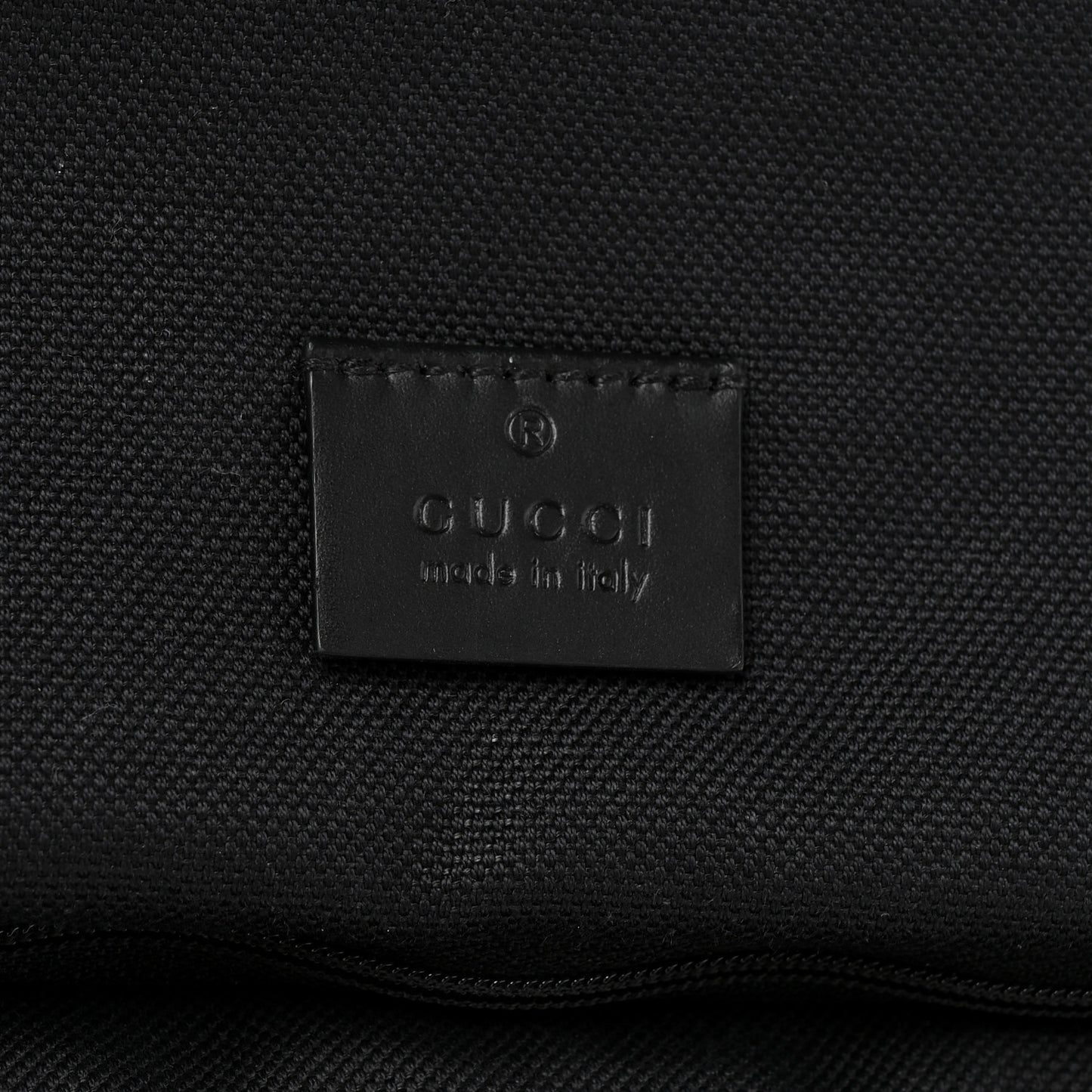 GG Supreme Monogram Briefcase Backpack Black Grey