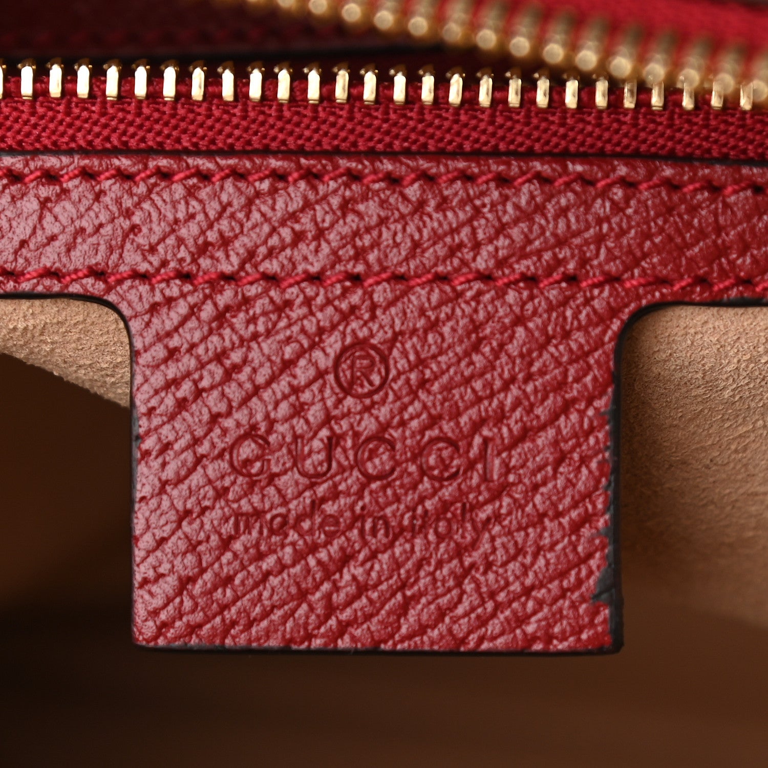 Gucci GG Supreme Monogram Flora Web Small Ophidia Top Handle Shoulder Bag Hibiscus Red 6 of 9