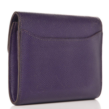 Hermes Epsom Constance Short Wallet Iris 3 of 15